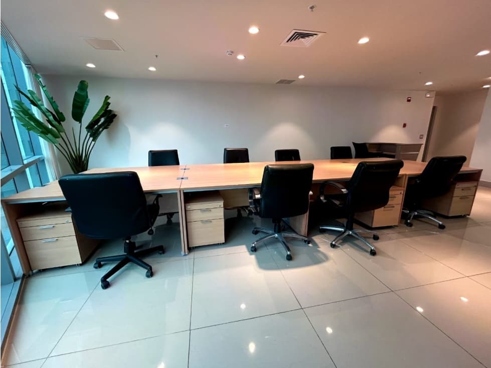 ALQUILER DE OFICINA AMOBLADA EN FINANCIAL PARK COSTA DEL ESTE — foto 6