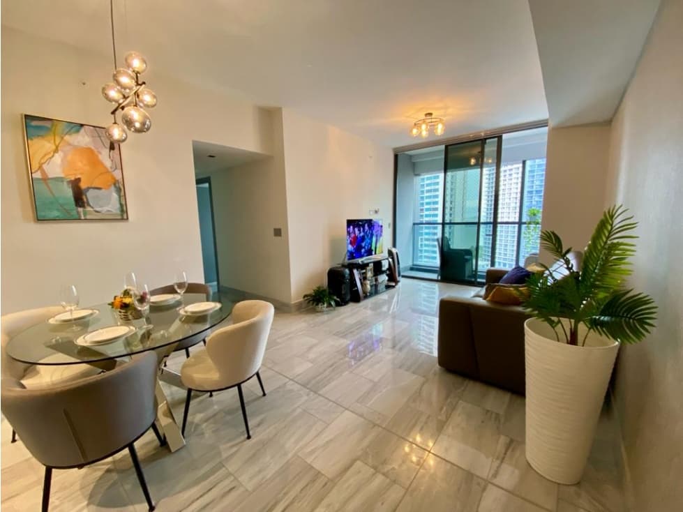 ALQUILER Y VENTA APARTAMENTO AMOBLADO AVENIDA BALBOA PH NUOVO — foto 1