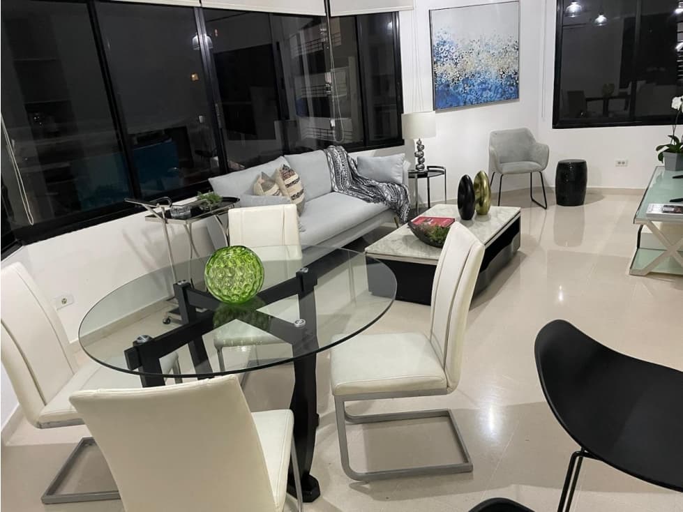 ALQUILER APARTAMENTO AMOBLADO EDIFICIO DELUXE VISTA AL MAR MB — foto 2