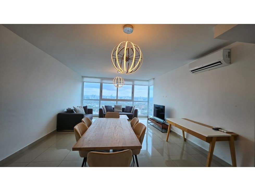 ALQUILER APARTAMENTO 3 RECÁMARAS AMOBLADO TOP TOWER COSTA DEL ESTE PT — foto 3