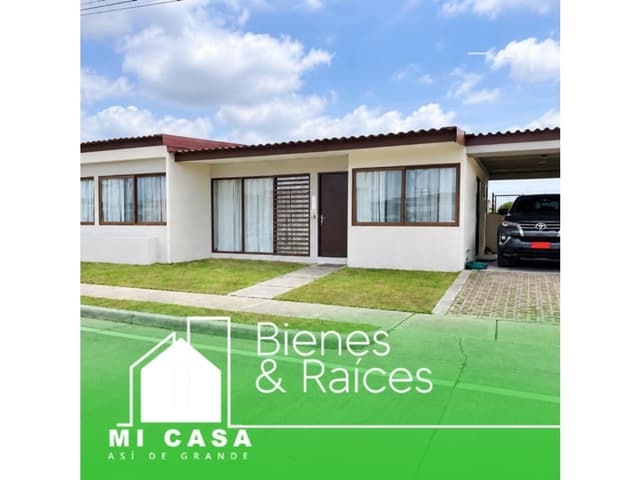 Se Alquila Casa En Santa Mónica Antón