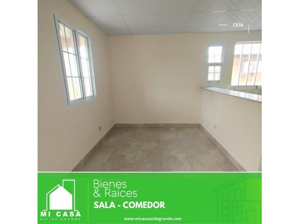 SE ALQUILA CASA EN PASEO DEL BOSQUE PENONOMÉ — foto 3