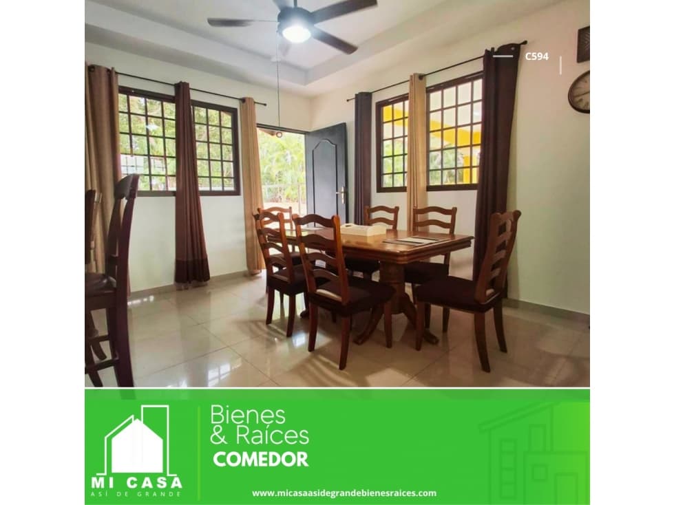 Se Alquila Casa Full Amoblada En Penonomé C594 — foto 4