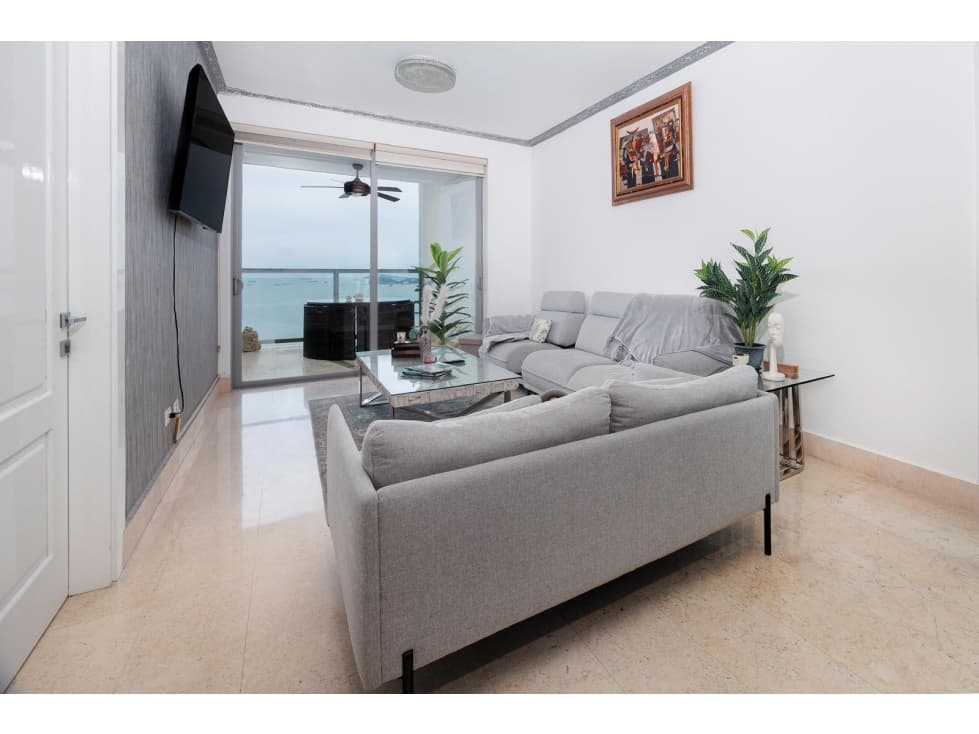 Venta de apartamento amoblado vista al mar | P.H Yoo, Avenida Balboa — foto 1