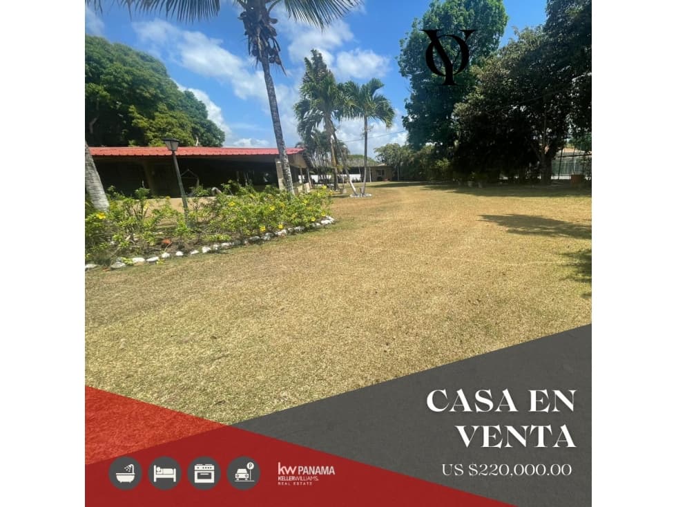 Casa de playa en venta Bejuco, Chame — foto 1