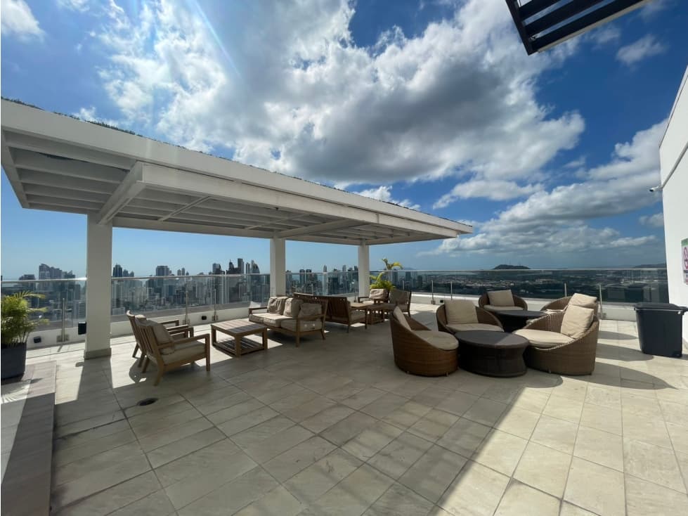 VENTA DE APARTAMENTO EN EDISON PARK PH PACIFIC PARK 141M CON BALCON — foto 1