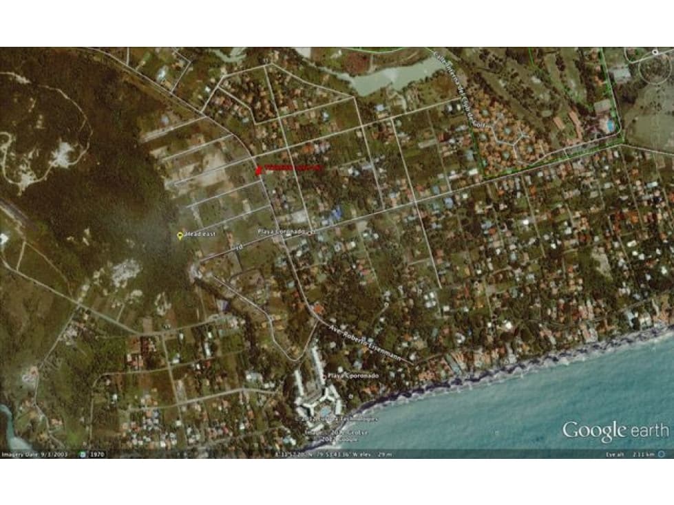TERRENO / CORONADO / 1,269 M2 / SOBRE VÍA ASFALTADA / PLAYA — foto 4