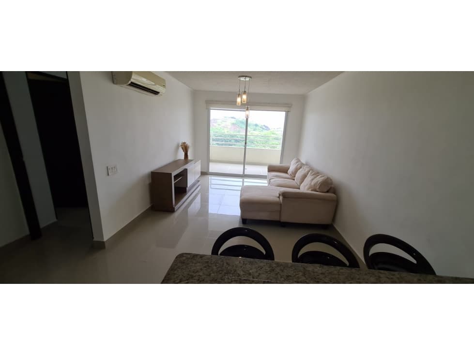 ALQUILER APARTAMENTO SEMI-AMOBLADO ANCON — foto 2