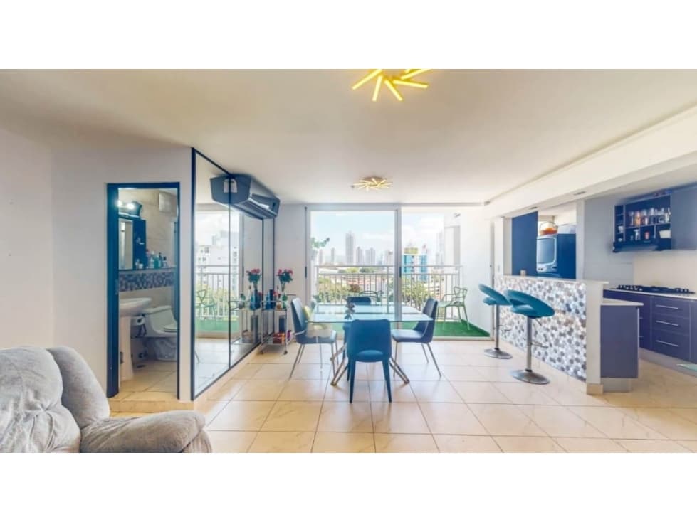 VENTA APARTAMENTO AMOBLADO CARRASQUILLA — foto 2