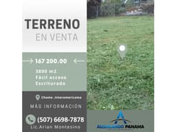 venta de terreno en chame