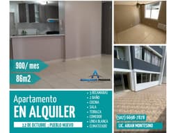 ALQUILER DE APARTAMENTO EN PUEBLO NUEVO