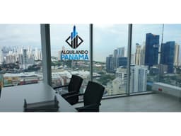 Se Alquila Oficina Amoblada 642 Mts calle 50 Obarrio usd7,704,oo+Itbms