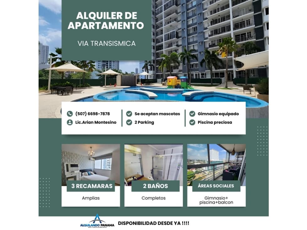 ALQUILER DE APARTAMENTO EN VIA TRANSISMICA — foto 1