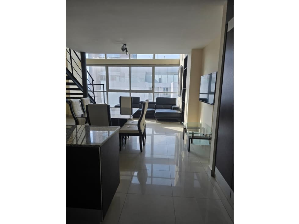 ALQUILER APARTAMENTO TIPO LOFT EN EL CANGREJO — foto 1