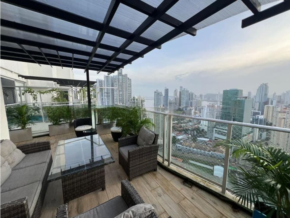VENTA PENTHOUSE PUNTA PACIFICA 985 M2 AMOBLADO Y PISCINA MLD — foto 5
