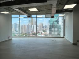 ALQUILER OFICINA CON O SIN MUEBLES CALLE 50 TORRE GLOBAL MTTO INCLUIDO