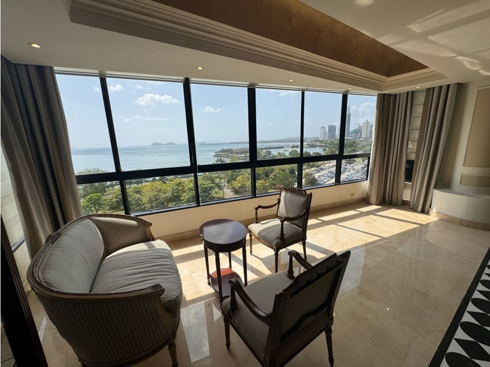 ALQUILER APARTAMENTO AMOBLADO O LINEA BLANCA AV BALBOA PH PRINCESA — foto 1