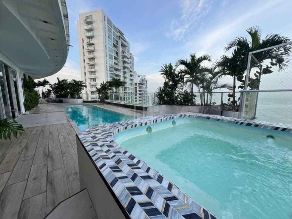 VENTA PENTHOUSE PUNTA PACIFICA 985 M2 AMOBLADO Y PISCINA MLD — foto 1