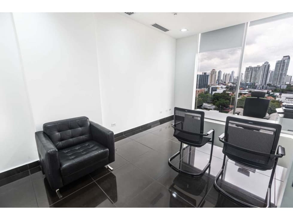 OFICINA 100M2 TOTALMENTE EQUIPADO OFFICE ONE AMOBLADA EN OBARRIO YL — foto 6