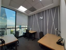 OFICINA AMOBLADA PARA 3, CON VISTA TODO INCLUIDO TOWERBANK CALLE 50