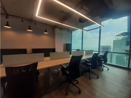 ALQUILER OFICINA AMOBLADA COSTA DEL ESTE 140M2 ESTRENAR MTTO INCLUIDO