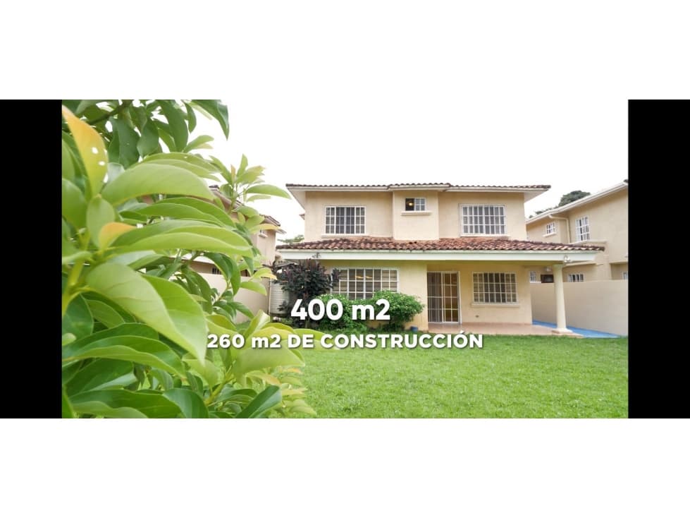 ALQUILER DE CASA CLAYTON ALBROOK GARDENS 3 RECAMARAS — foto 1