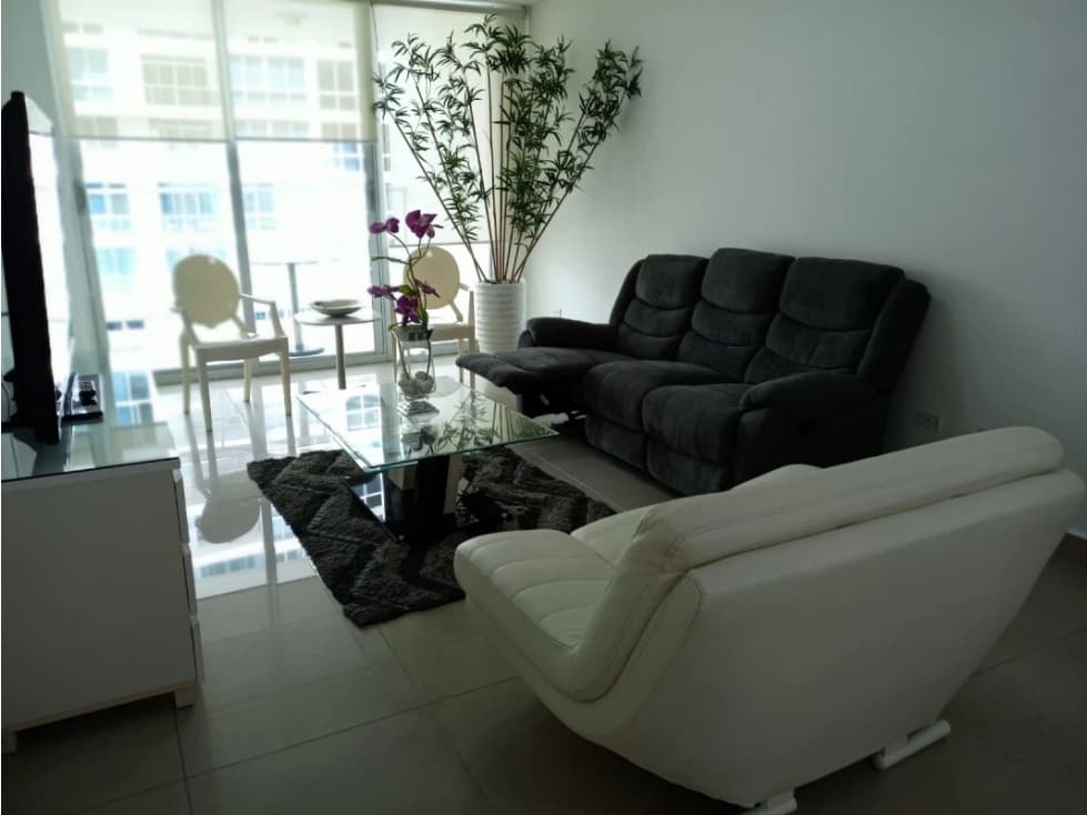 APARTAMENTO AMOBLADO 3 REC AV. BALBOA PH BELLE VIEW 139M — foto 3