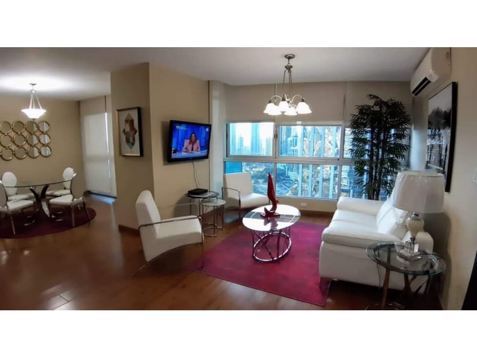ALQUILER Y VENTA DE APARTAMENTO AMOBLADO CON BALCON EN PH BAYFRONT JP — foto 2