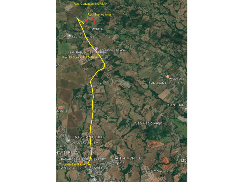 VENDO CUATRO HECTAREAS +7400MTS SAN PABLO — foto 3