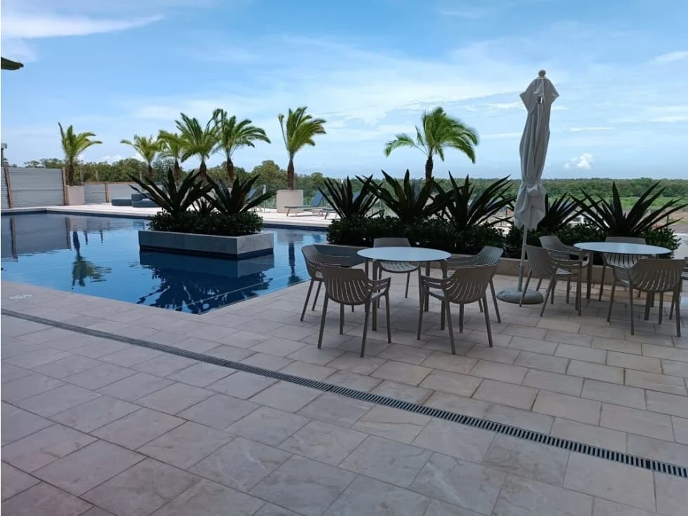 APARTAMENTO AMOBLADO SIN BALCON EN OCEAN HOUSE SANTA MARIA — foto 5