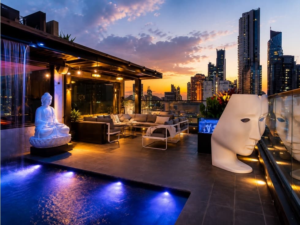 VENTA PENTHOUSE PUNTA PAITILLA MODERNO DE 4 RECAMARAS 800M2 MLD — foto 3