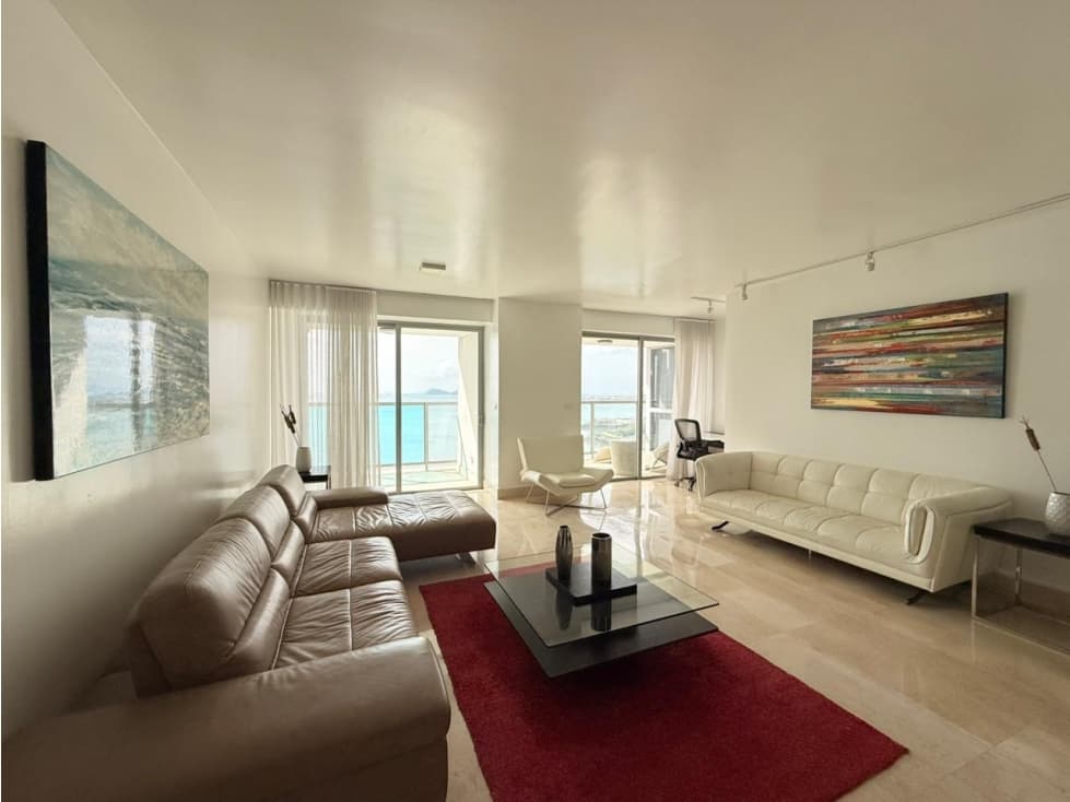 APARTAMENTO AMOBLADO 4 RECAMARAS EN AVE. BALBOA VISTA AL MAR — foto 2