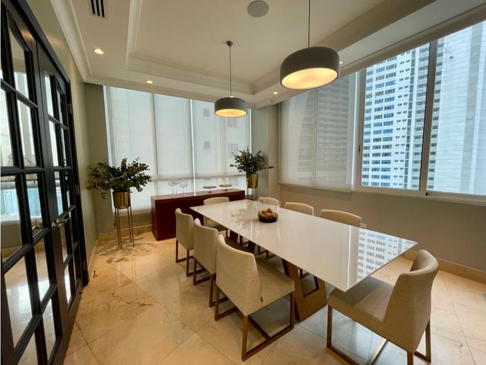 PENTHOUSE AMOBLADO EN PUNTA PACIFICA 550MT BAHÍA PACÍFICA — foto 4