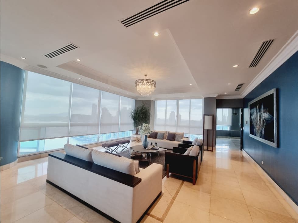 APARTAMENTO AMOBLADO 565M2 PUNTA PACIFICA FRENTE AL MAR — foto 2