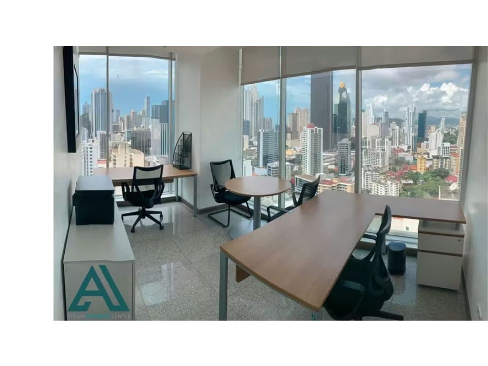 ALQUILER DE OFICINA LUJOSA OBARRIO TORRE ATRIUM — foto 5