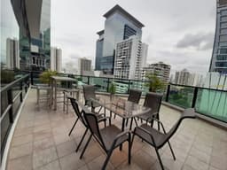 OFICINA EQUIPADA 440 M2 CON TERRAZA,PLAZA GLOBUS, SAMUEL LEWIS