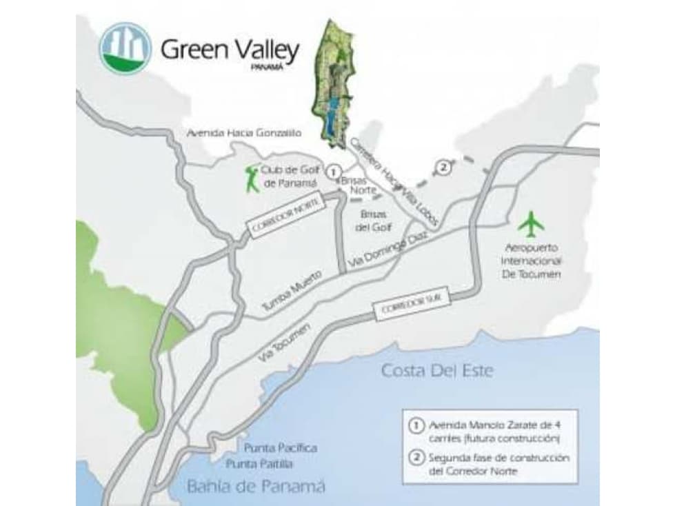 VENTA TERRENO UBICADO EN BRISAS DEL GOLF, GREEN VALLEY — foto 3