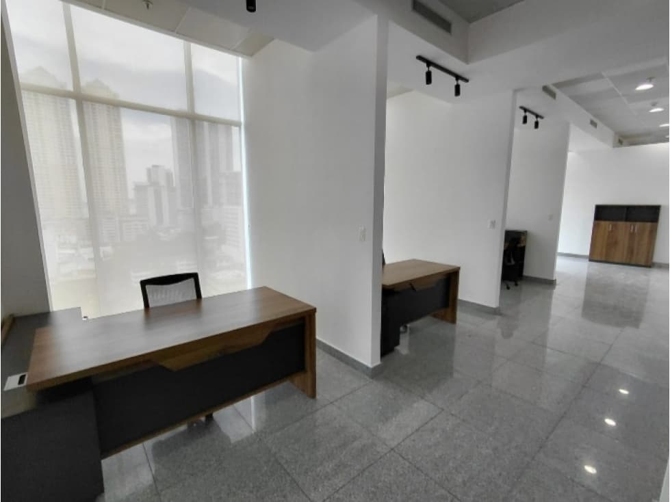 OFICINA EN OBARRIO EDIFICIO HABITATS PLAZA AMOBLADA 115M2 — foto 4