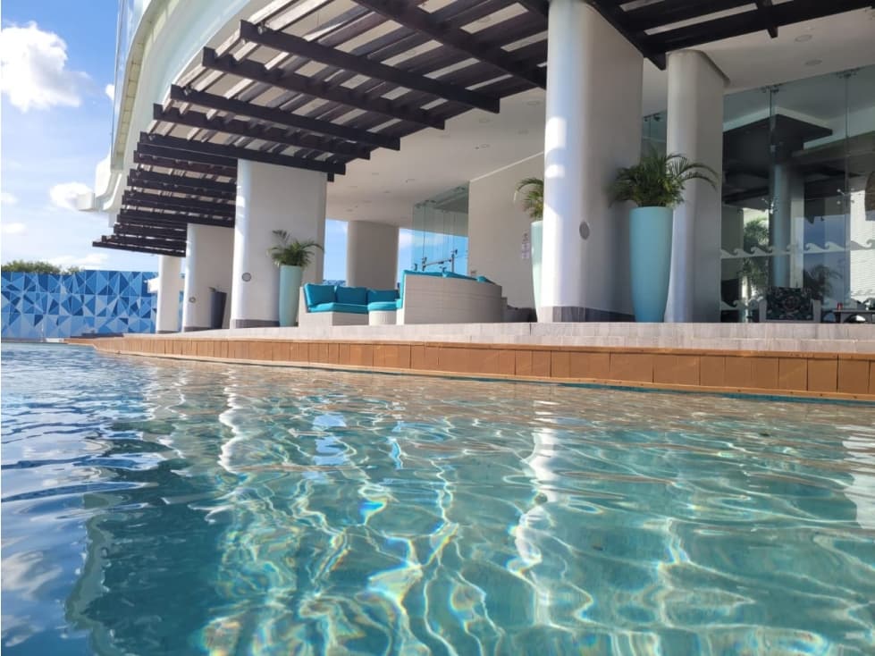 Oceanfront 3-Bed Condo | 12th Floor | Ocean Waves, Gorgona — foto 3