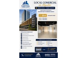 LOCAL COMERCIAL EN ALQUILER | GREENWOOD PLAZA TUMBA MUERTO | 59 M²