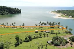1.14 Hectareas Frente de Bahia en Belen, Panama Caribbean