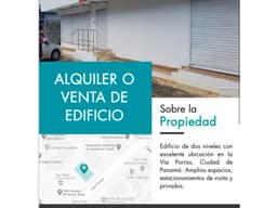 alquilo local con terreno de 740m2 y 300 de construcion de 2 niveles