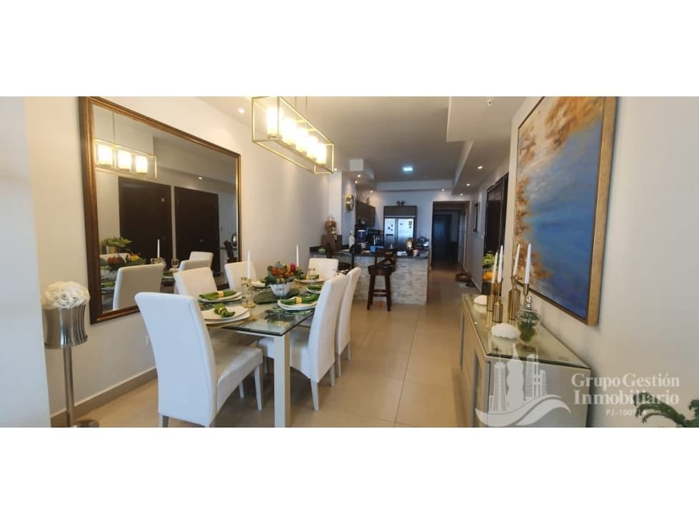 APARTAMENTO AMOBLADO 2 REC EN AVE BALBOA,  PH RIVAGE — foto 2