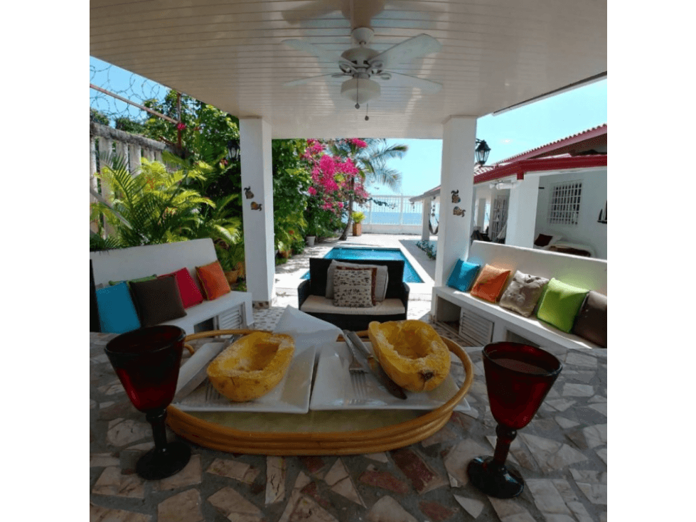 SE VENDE CASA DE PLAYA FRENTE AL MAR RÍO HATO — foto 6